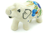 3" Elephant Figurine - D155 | Polish Pottery House