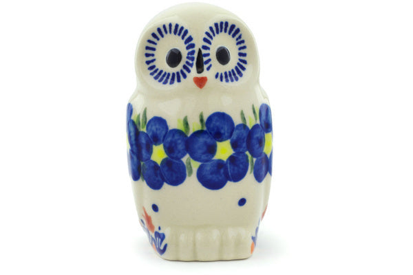 4" Owl Figurine - D52 | Polish Pottery House