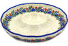 12" Chip and Dip Platter - 1535X | Polish Pottery House