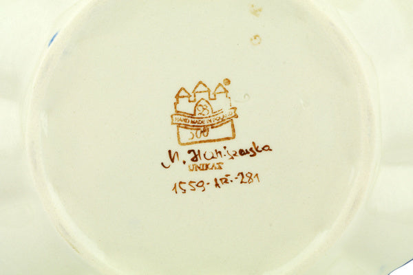 10" Egg Plate - Rise & Shine | Polish Pottery House