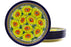 11" Set of 6 Dinner Plates - Sunny Blooms | Polish Pottery House