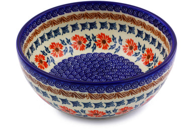 4 cup Serving Bowl - P9291A | Polish Pottery House