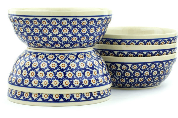 16 oz Set of 6 Bowls - 4 | Polish Pottery House