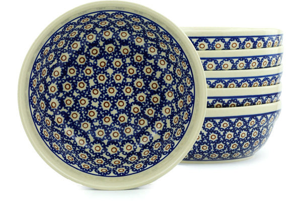 16 oz Set of 6 Bowls - 4 | Polish Pottery House