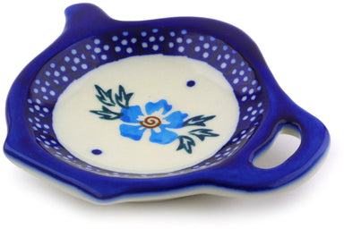 4" Tea Bag Holder - P9290A | Polish Pottery House
