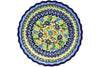 10" Fluted Pie Plate - D82 | Polish Pottery House