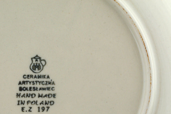 8" Salad Plate - 614X | Polish Pottery House
