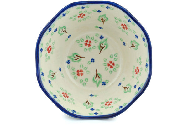 4 cup Fluted Bowl - P8912A | Polish Pottery House
