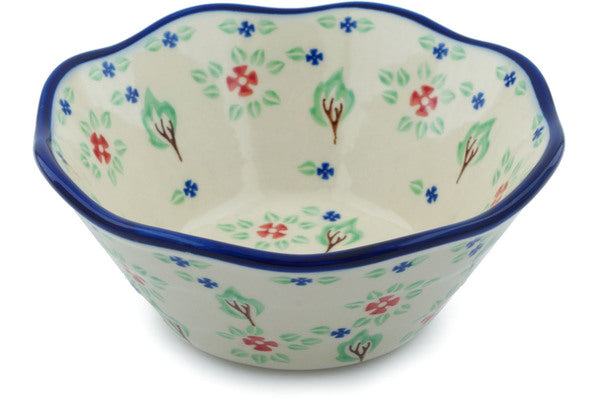 4 cup Fluted Bowl - P8912A | Polish Pottery House