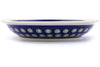 9" Pasta Bowl - Peacock | Polish Pottery House
