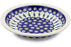 9" Pasta Bowl - Peacock | Polish Pottery House