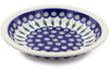 9" Pasta Bowl - Peacock | Polish Pottery House