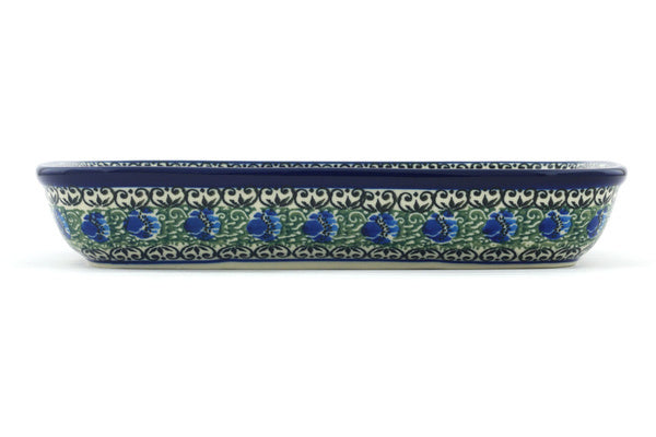 10" Divided Dish - 1513X | Polish Pottery House