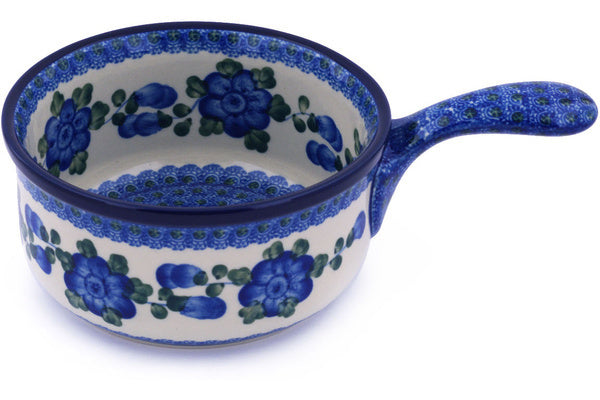 6" Round Baker with Handles - Heritage | Polish Pottery House