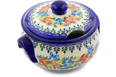 5 cup Soup Tureen - D156 | Polish Pottery House