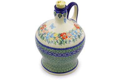 5 cup Bottle - D156 | Polish Pottery House
