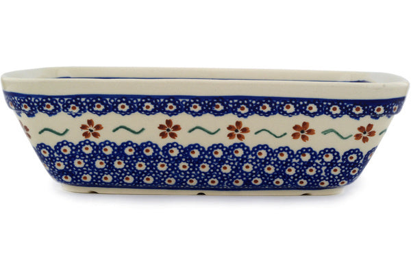 9" x 10" Rectangular Baker - 864 | Polish Pottery House
