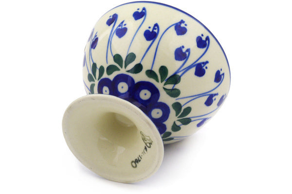 8 oz Goblet - Blue Bell | Polish Pottery House