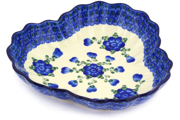 9" Fluted Bowl - Heritage | Polish Pottery House