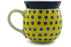 15 oz Bubble Mug - 242X | Polish Pottery House