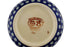 3 cup Canister - Floral Peacock | Polish Pottery House