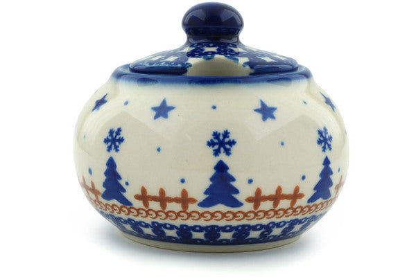 11 oz Sugar Bowl - D100 | Polish Pottery House