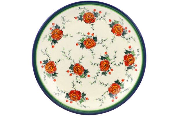 11" Dinner Plate - 164ART | Polish Pottery House
