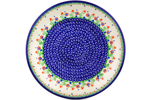 13" Round Platter - D19 | Polish Pottery House