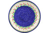 13" Round Platter - D19 | Polish Pottery House