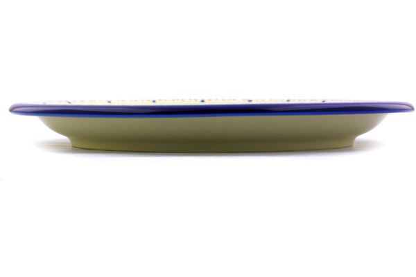13" Round Platter - D19 | Polish Pottery House